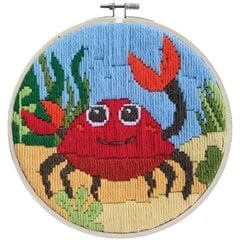 Siuvinėjimo rinkinys Needleart World Krabas, 15,20x15,20 kaina ir informacija | Siuvinėjimo priemonės | pigu.lt