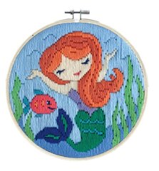 Siuvinėjimo rinkinys Needleart World Undinėlės daina, 15,20x15,20 kaina ir informacija | Siuvinėjimo priemonės | pigu.lt