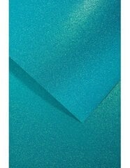 Блестящий картон Galeria Papieru, 210 г, А4, синий, 5 листов цена и информация | Kanceliarinės prekės | pigu.lt