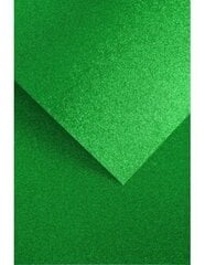Блестящий картон Galeria Papieru, 210 г, А4, зеленый, 5 листов цена и информация | Канцелярские товары | pigu.lt