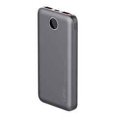 Powerbank LDNIO PQ10, 2xUSB, 22.5W, 10000mah (Grey) цена и информация | Зарядные устройства Power bank | pigu.lt