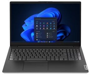 Lenovo V15 G3 Core i5-1235U/16GB/512GB/Intel Iris Xe/Win 11 Home, Black цена и информация | Ноутбуки | pigu.lt