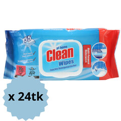 At Home Clean šlapios valymo šluostės dėžutėje, 1320 vnt цена и информация | Очистители | pigu.lt