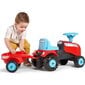 Paspiriamas traktorius Falk GO su priekaba, raudonas kaina ir informacija | Žaislai kūdikiams | pigu.lt