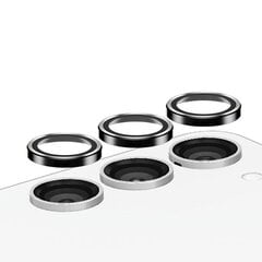 PanzerGlass Hoops Camera Sam S23 FE czarny|black 0460 camera lens protector hoop optic rings цена и информация | Защитные пленки для телефонов | pigu.lt