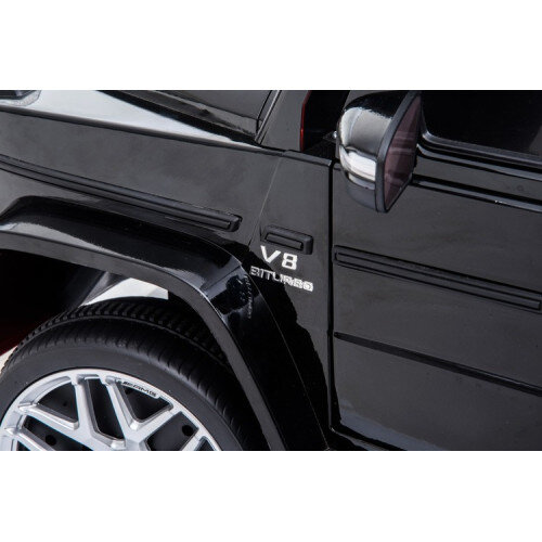 Vienvietis vaikiškas elektromobilis Mercedes Benz G63 AMG, juodas цена и информация | Elektromobiliai vaikams | pigu.lt