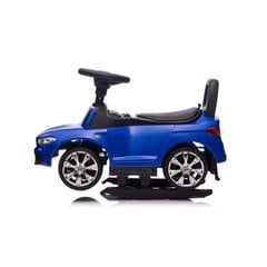 Детская машинка-коляска с ручкой BMW, синяя цена и информация | Игрушки для малышей | pigu.lt