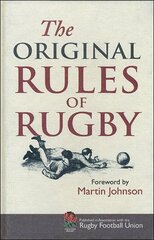 Original Rules of Rugby цена и информация | Книги о питании и здоровом образе жизни | pigu.lt