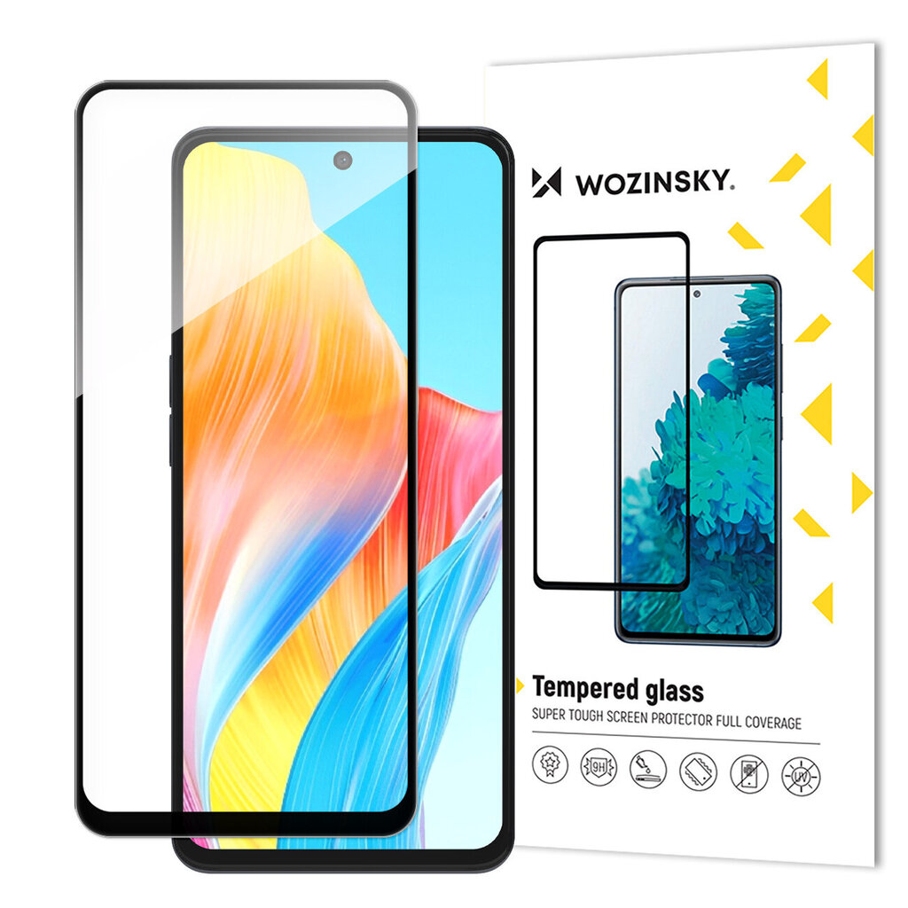 Wozinsky Tempered Glass Full Glue kaina ir informacija | Apsauginės plėvelės telefonams | pigu.lt