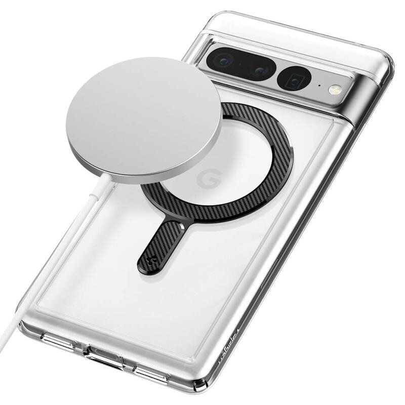 Spigen Onetap Ring Magnetic MagSafe Plate Carbon цена и информация | Priedai telefonams | pigu.lt