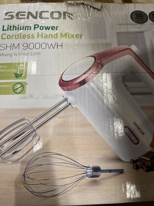 Cordless Hand Mixer, SHM 9000WH