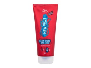 Plaukų formavimo gelis Wella Ultra Strong Rock & Hold Gel, 200 ml kaina ir informacija | Plaukų formavimo priemonės | pigu.lt