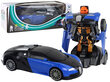Automobilis - transformeris su šviesomis Lean Toys kaina ir informacija | Žaislai berniukams | pigu.lt
