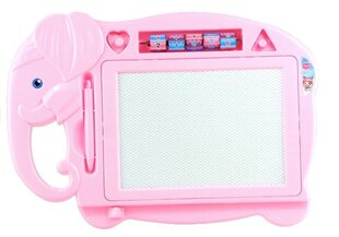 Magnetinė lenta Rožinis drambliukas kaina ir informacija | Lavinamieji žaislai | pigu.lt