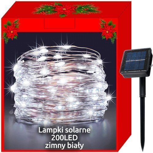 Kalėdinė girlianda, 200 LED, 22 m kaina ir informacija | Girliandos | pigu.lt