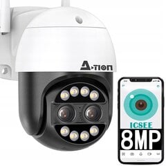 IP kamera A-Tion A-0513 8MPx kaina ir informacija | Stebėjimo kameros | pigu.lt
