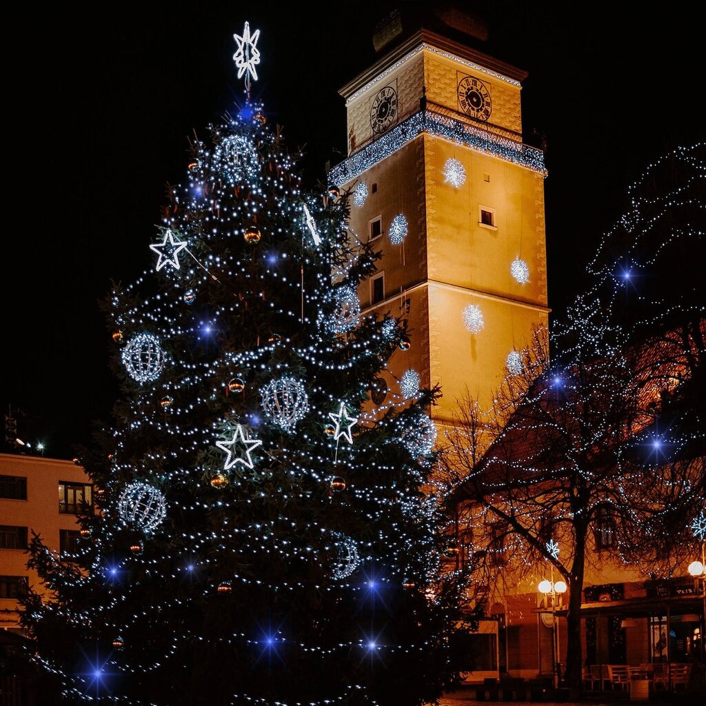 Kalėdinė girlianda, 1000 LED, 61,5 m. kaina ir informacija | Girliandos | pigu.lt