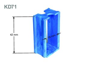 Modulinė dėžutės jungtis 71 mm - KD 71 kaina ir informacija | Apsaugos sistemų priedai | pigu.lt