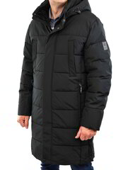 Куртка мужская Kings Wind 39, черная цена и информация | Мужские куртки | pigu.lt