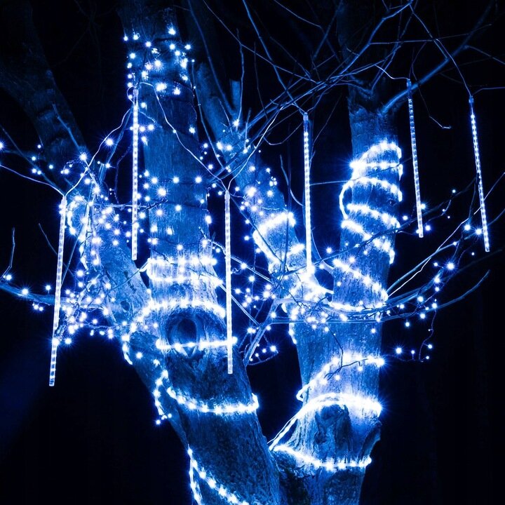 Kalėdinės lemputės Varvekliai, 480 LED, 6m kaina ir informacija | Girliandos | pigu.lt