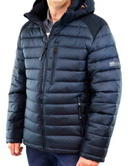 Куртка мужская Indaco 775, синяя цена и информация | Мужские куртки | pigu.lt