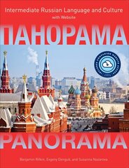 Panorama with Website PB (Lingco): Intermediate Russian Language and Culture kaina ir informacija | Užsienio kalbos mokomoji medžiaga | pigu.lt