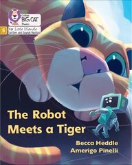 Robot Meets a Tiger: Phase 5 Set 2 kaina ir informacija | Knygos paaugliams ir jaunimui | pigu.lt