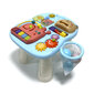 Edukacinis stumdukas - stalas 3in1, light blue kaina ir informacija | Žaislai kūdikiams | pigu.lt