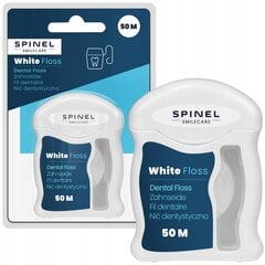 Dantų siūlas Spinel White Floss, 50 m цена и информация | Зубные щетки, пасты | pigu.lt