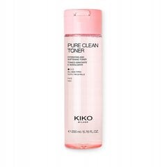 Veido tonikas Kiko Milano Pure Clean Moisturizing, 200 ml kaina ir informacija | Veido prausikliai, valikliai | pigu.lt