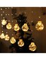 Girlianda Kalėdiniai sniego seniai, 108 LED, 1.5m kaina ir informacija | Girliandos | pigu.lt