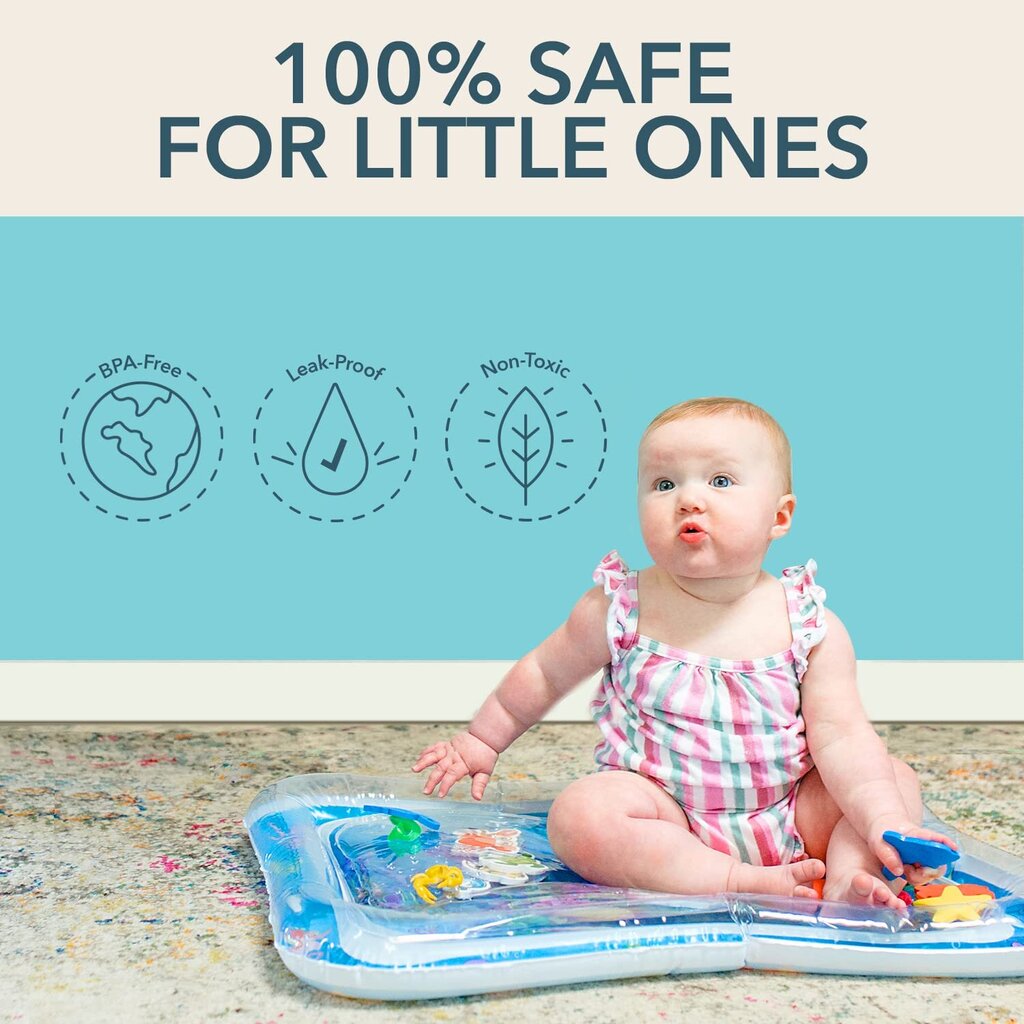 Vandens kilimėlis kūdikiams kaina ir informacija | Lavinimo kilimėliai | pigu.lt