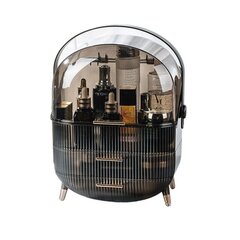 Kosmetikos laikymo dėžutė D'Luxe, juoda kaina ir informacija | Kosmetinės, veidrodėliai | pigu.lt