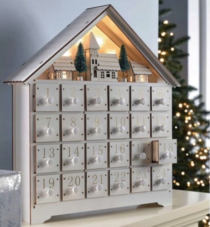 Medinis advento kalendorius White House RF-324 kaina ir informacija | Kalėdinės dekoracijos | pigu.lt