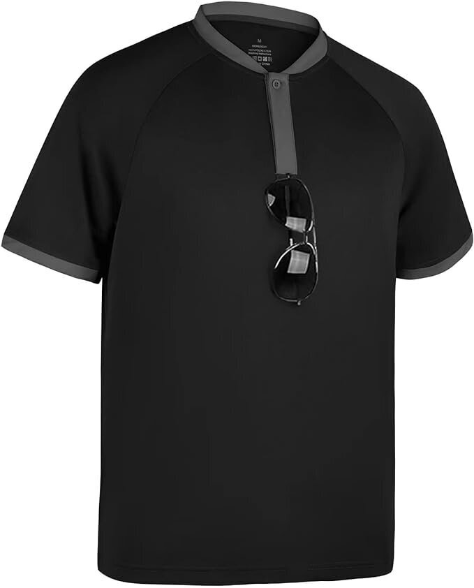 Marškinėlii vyrams Hmyai, juodi kaina ir informacija | Vyriški marškinėliai | pigu.lt
