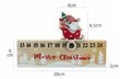 Medinis advento kalendorius Merry Christmas RF-322 kaina ir informacija | Kalėdinės dekoracijos | pigu.lt