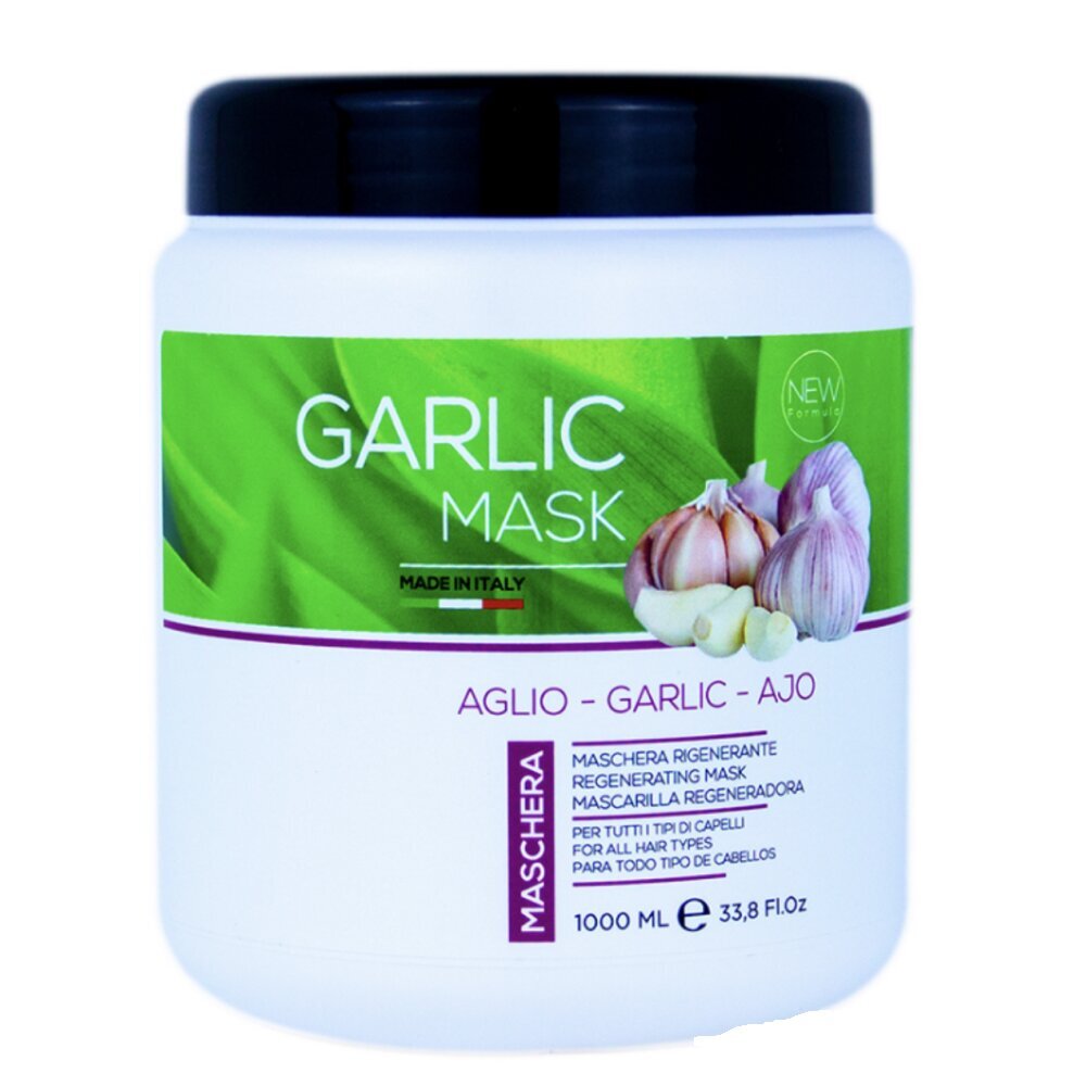 Plaukų kaukė Kaypro Garlic visų tipų plaukams, 1000 ml kaina ir informacija | Priemonės plaukų stiprinimui | pigu.lt