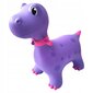 Guminis dinozauras šokinėjimui Besthurt, 60 cm, violetinis kaina ir informacija | Žaislai kūdikiams | pigu.lt