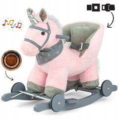 Supamas arkliukas Milly Mally Polly 2194, rožinis kaina ir informacija | Žaislai kūdikiams | pigu.lt