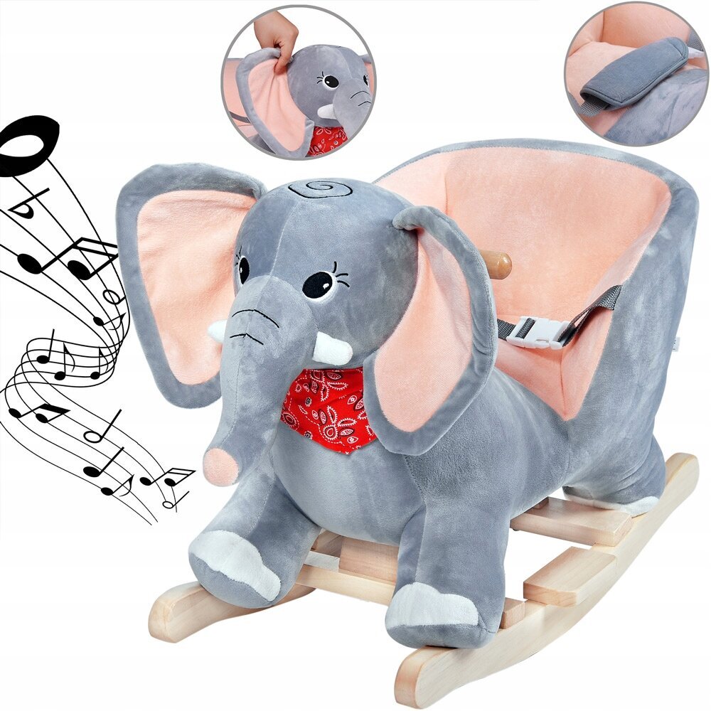 Supamas dramblys Debua 105489 цена и информация | Žaislai kūdikiams | pigu.lt