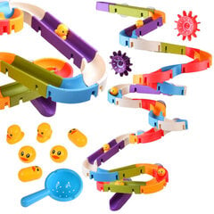Vonios žaislas Ančiukų čiuožykla kaina ir informacija | Žaislai kūdikiams | pigu.lt