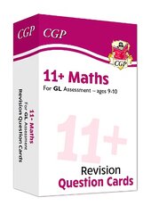 11plus GL Revision Question Cards: Maths - Ages 9-10 kaina ir informacija | Knygos paaugliams ir jaunimui | pigu.lt