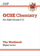 GCSE Chemistry: AQA Workbook - Higher цена и информация | Книги для подростков и молодежи | pigu.lt