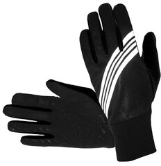 Женские лёгкие, зимние, спортивные перчатки Hofler Sport Pro 181531 01, черные/белые, 181531*01-009 цена и информация | Шапки, перчатки, шарфы для мальчиков | pigu.lt