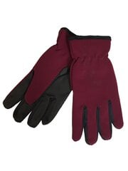 Детские перчатки от Hofler 181601 06, бордовые, 181601*06-007 цена и информация | Шапки, перчатки, шарфы для девочек | pigu.lt