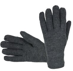 Перчатки мужские Hofler 352276 02, тёмно-серые, 352276*02-011 цена и информация | Мужские шарфы, шапки, перчатки | pigu.lt