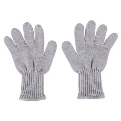 Kivat перчатки из шерсти мериноса 125*81, светло-серый 6419580333493 цена и информация | Шапки, перчатки, шарфы для мальчиков | pigu.lt