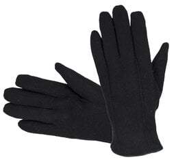 Мужские перчатки Hofler 182270 01, черны,е 182270*01-XL цена и информация | Мужские шарфы, шапки, перчатки | pigu.lt