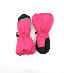 Детские перчатки Hofler 1820311 02 1820311*02-XL, бордовые цена и информация | Шапки, перчатки, шарфы для девочек | pigu.lt