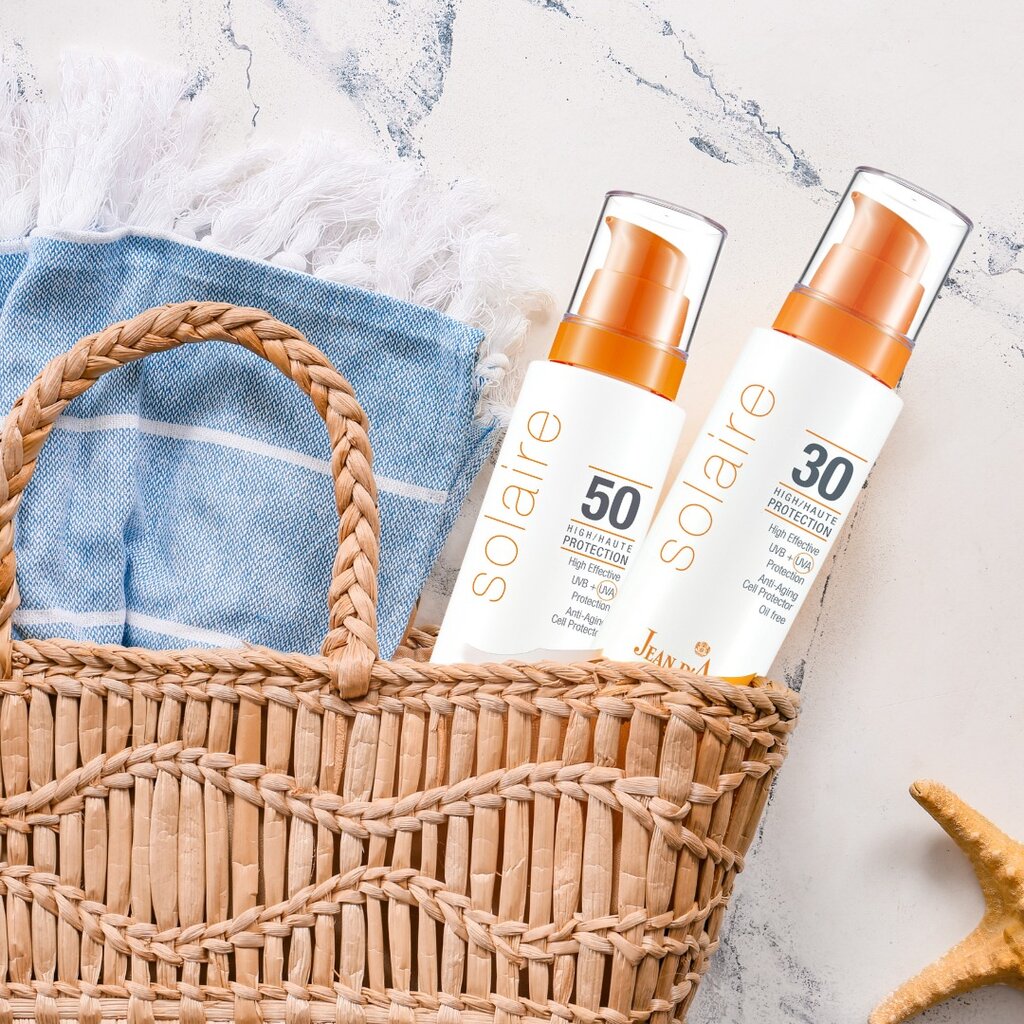 Fluidas apsaugai nuo saulės SPF50 Jean D'Arcel Sun Fluid, 200 ml цена и информация | Kremai nuo saulės | pigu.lt